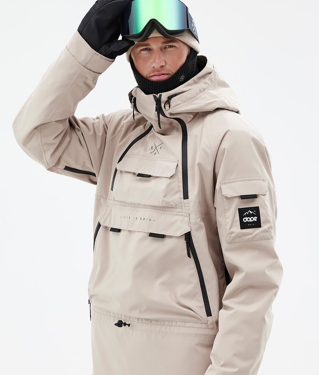 Dope Akin Snowboardjacke Herren Braun | 867-BGULED