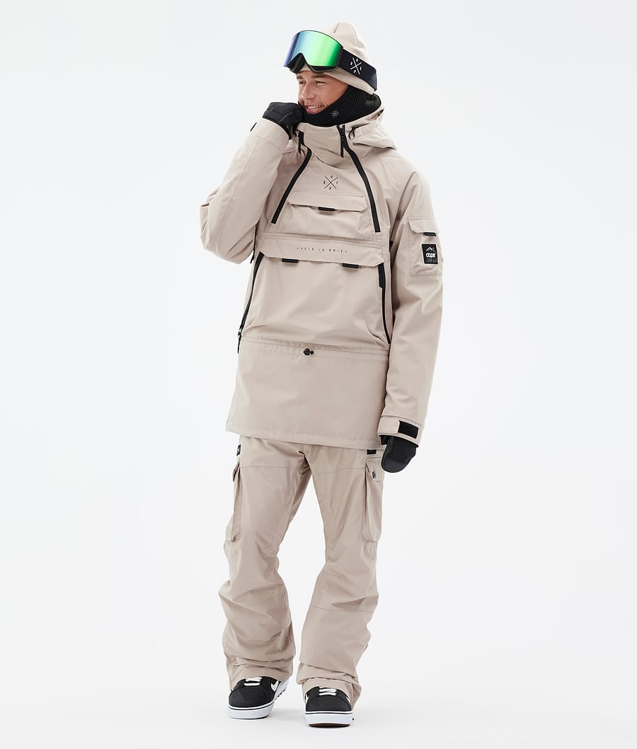 Dope Akin Snowboardjacke Herren Braun | 867-BGULED