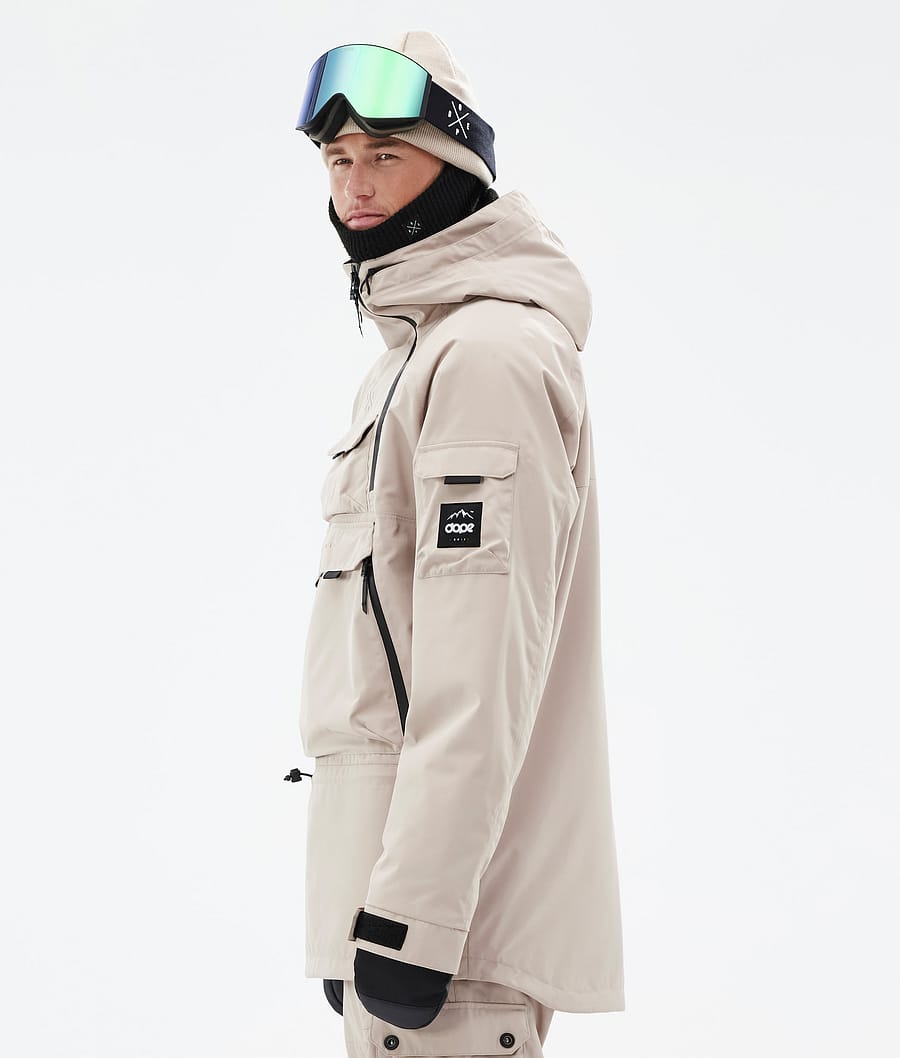 Dope Akin Snowboardjacke Herren Braun | 867-BGULED