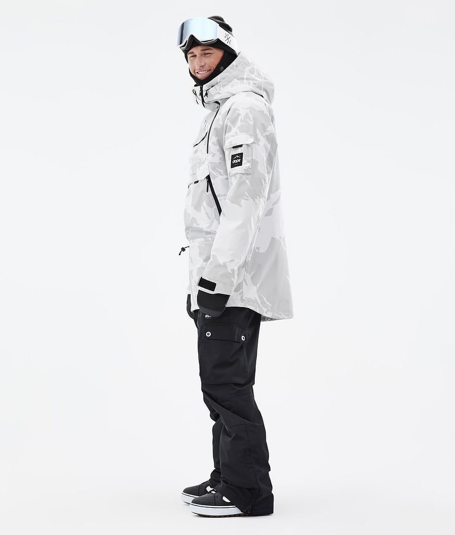 Dope Akin Snowboardjacke Herren Grau Camouflage | 796-CJAITE