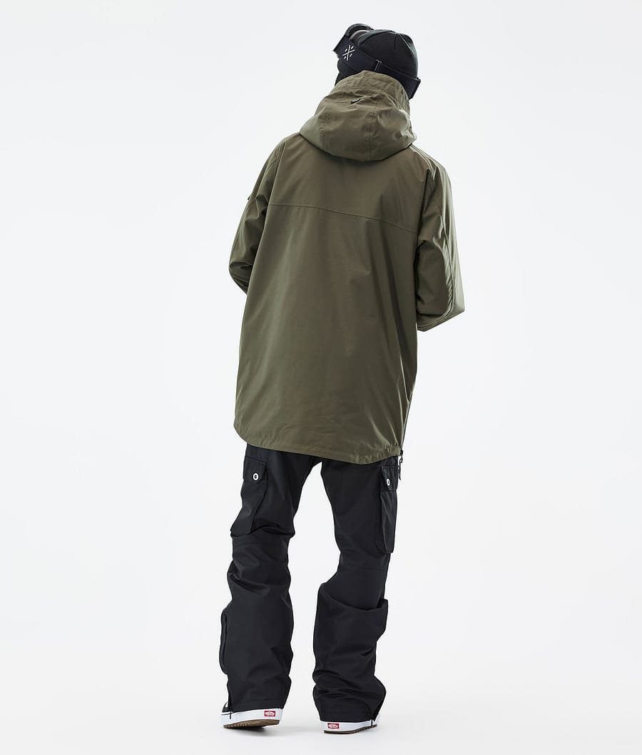 Dope Akin Snowboardjacke Herren Olivgrün Grün | 026-ZBENAS