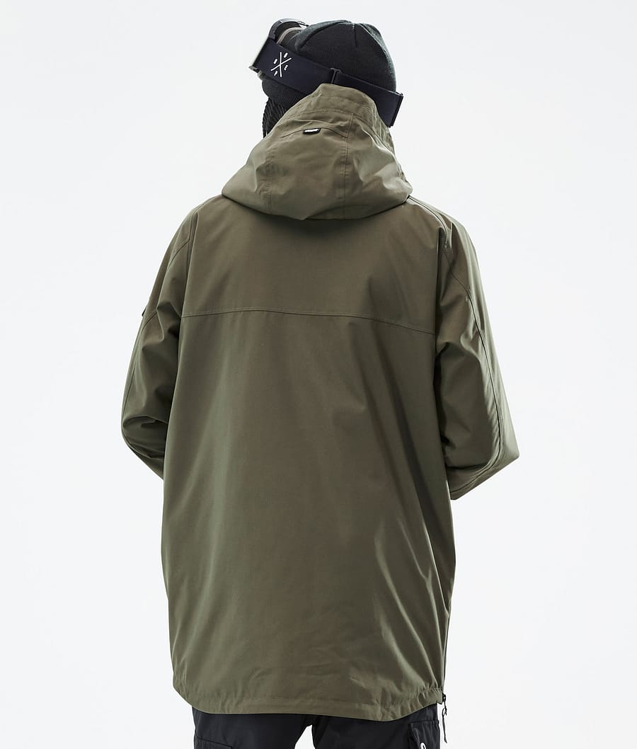 Dope Akin Snowboardjacke Herren Olivgrün Grün | 026-ZBENAS