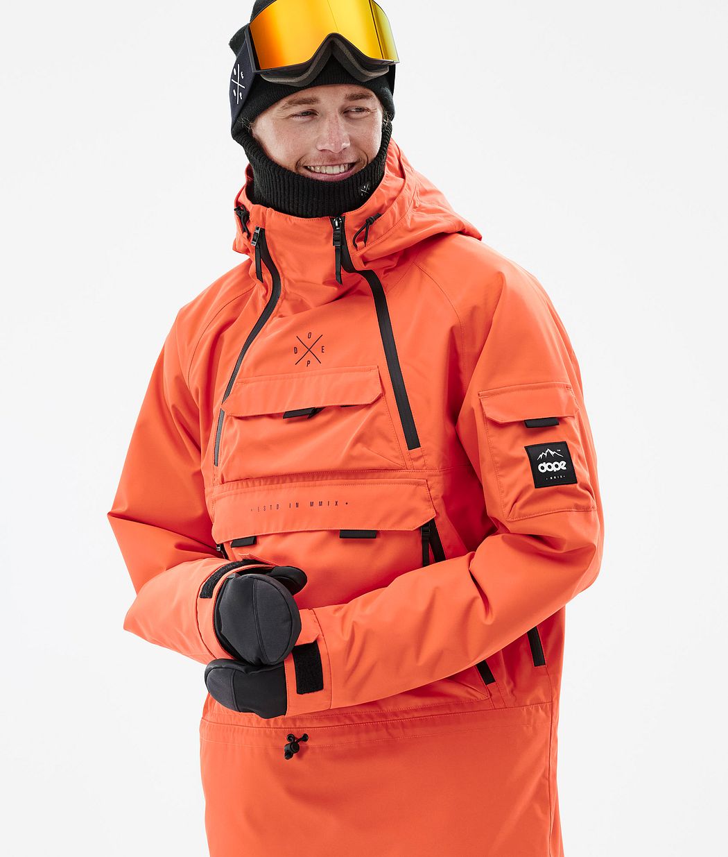 Dope Akin Snowboardjacke Herren Orange | 716-KYFEZR