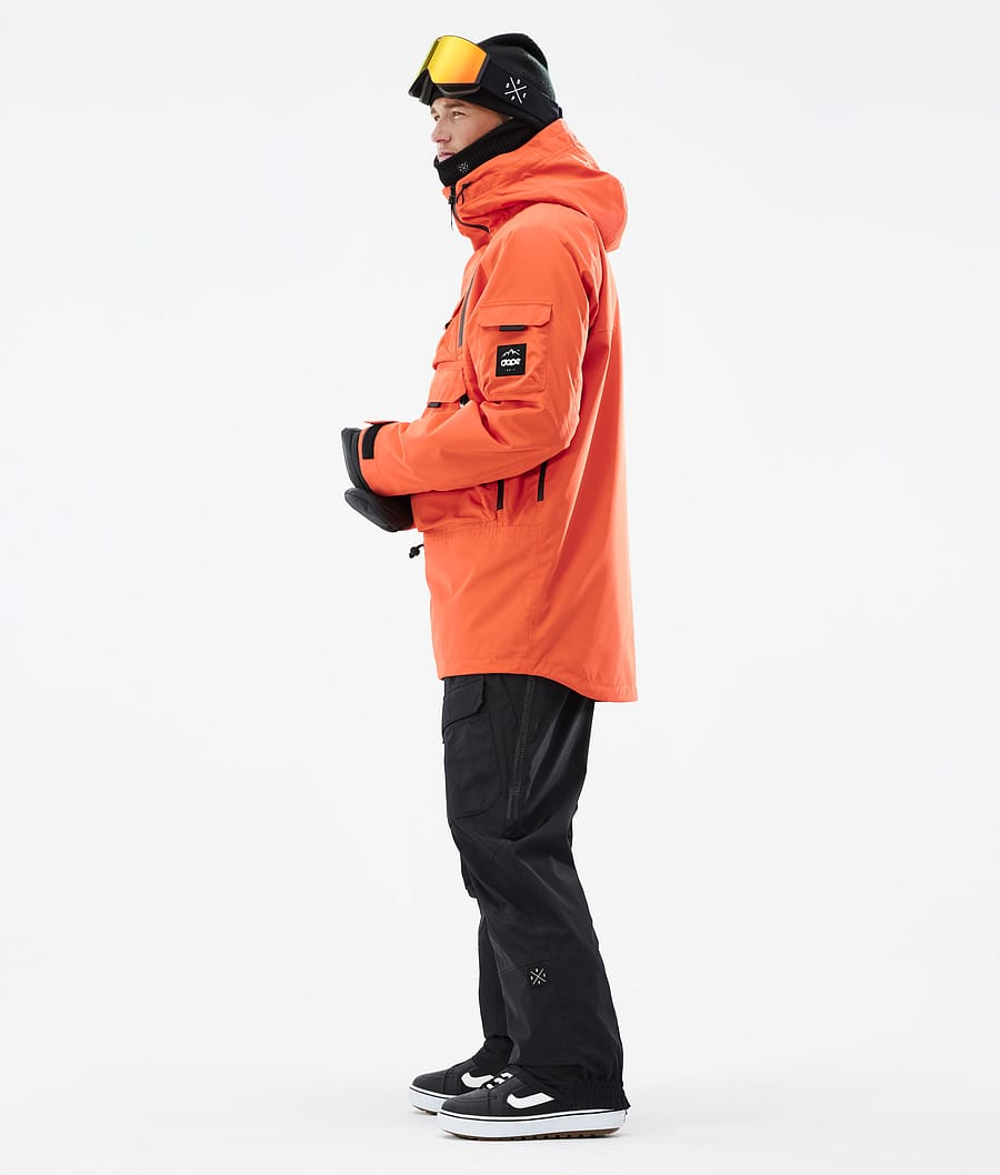 Dope Akin Snowboardjacke Herren Orange | 716-KYFEZR