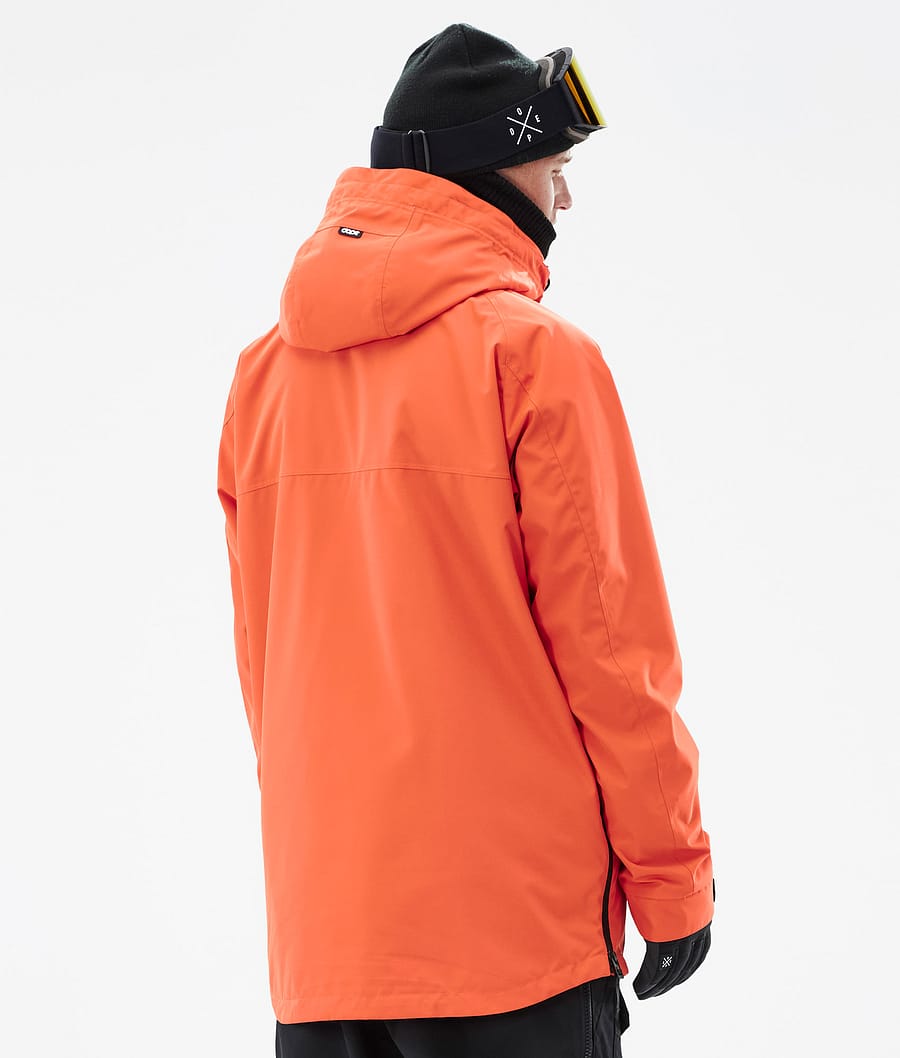 Dope Akin Snowboardjacke Herren Orange | 716-KYFEZR