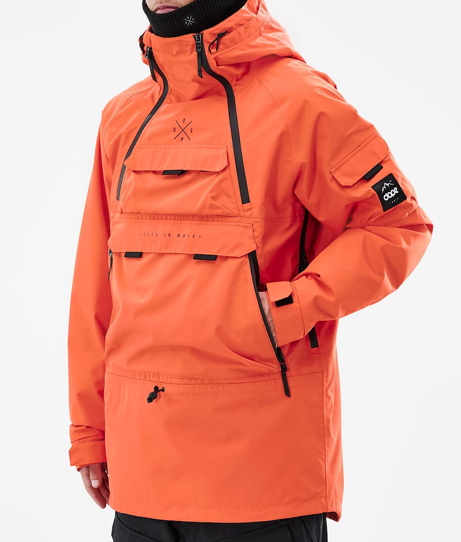 Dope Akin Snowboardjacke Herren Orange | 716-KYFEZR