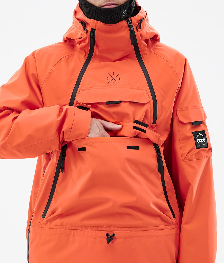 Dope Akin Snowboardjacke Herren Orange | 716-KYFEZR