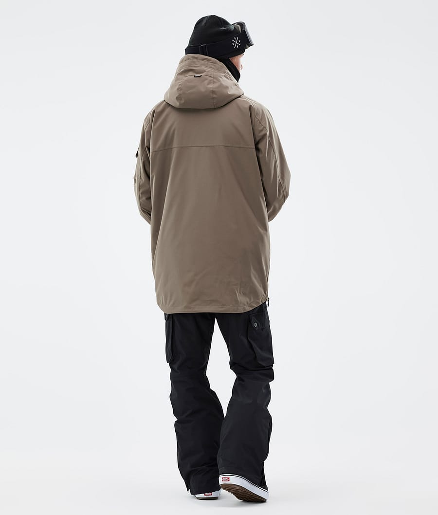 Dope Akin Snowboardjacke Herren Tiefesbraun | 608-VYNZPE