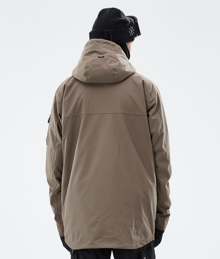 Dope Akin Snowboardjacke Herren Tiefesbraun | 608-VYNZPE