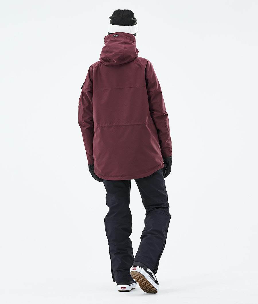 Dope Akin W 2019 Snowboardjacke Damen Bordeaux | 358-SVOUXP