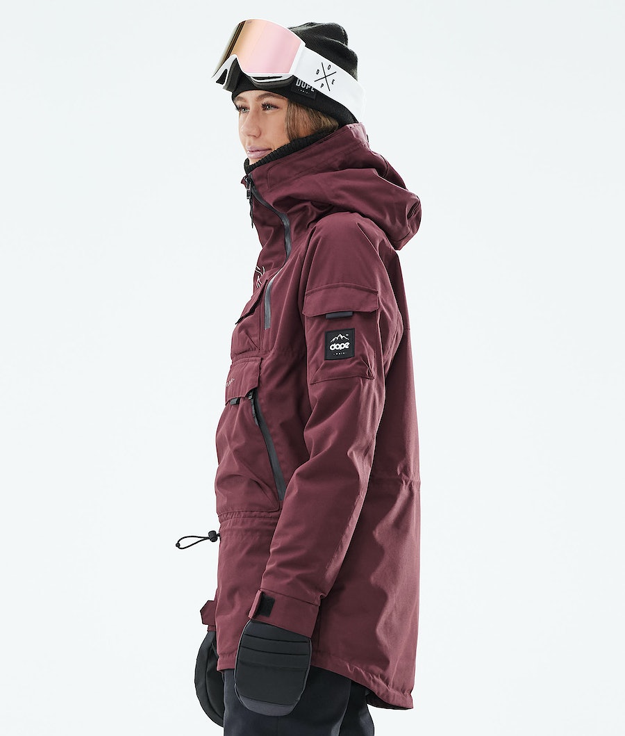 Dope Akin W 2019 Snowboardjacke Damen Bordeaux | 358-SVOUXP
