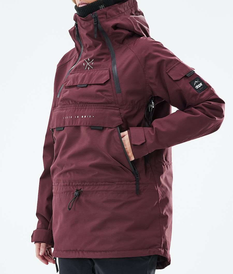 Dope Akin W 2019 Snowboardjacke Damen Bordeaux | 358-SVOUXP