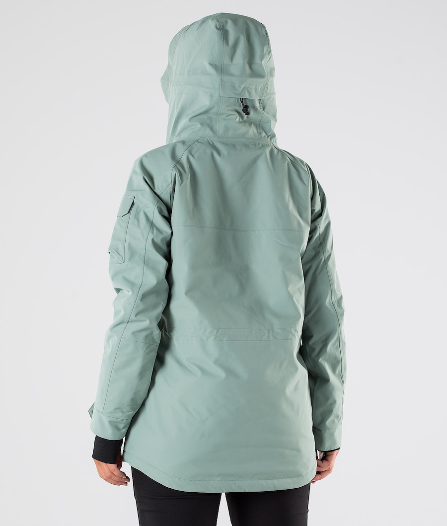 Dope Akin W 2019 Snowboardjacke Damen Grün | 946-GVAWLU
