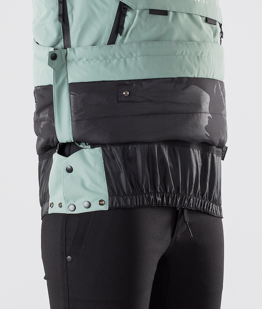 Dope Akin W 2019 Snowboardjacke Damen Grün | 946-GVAWLU
