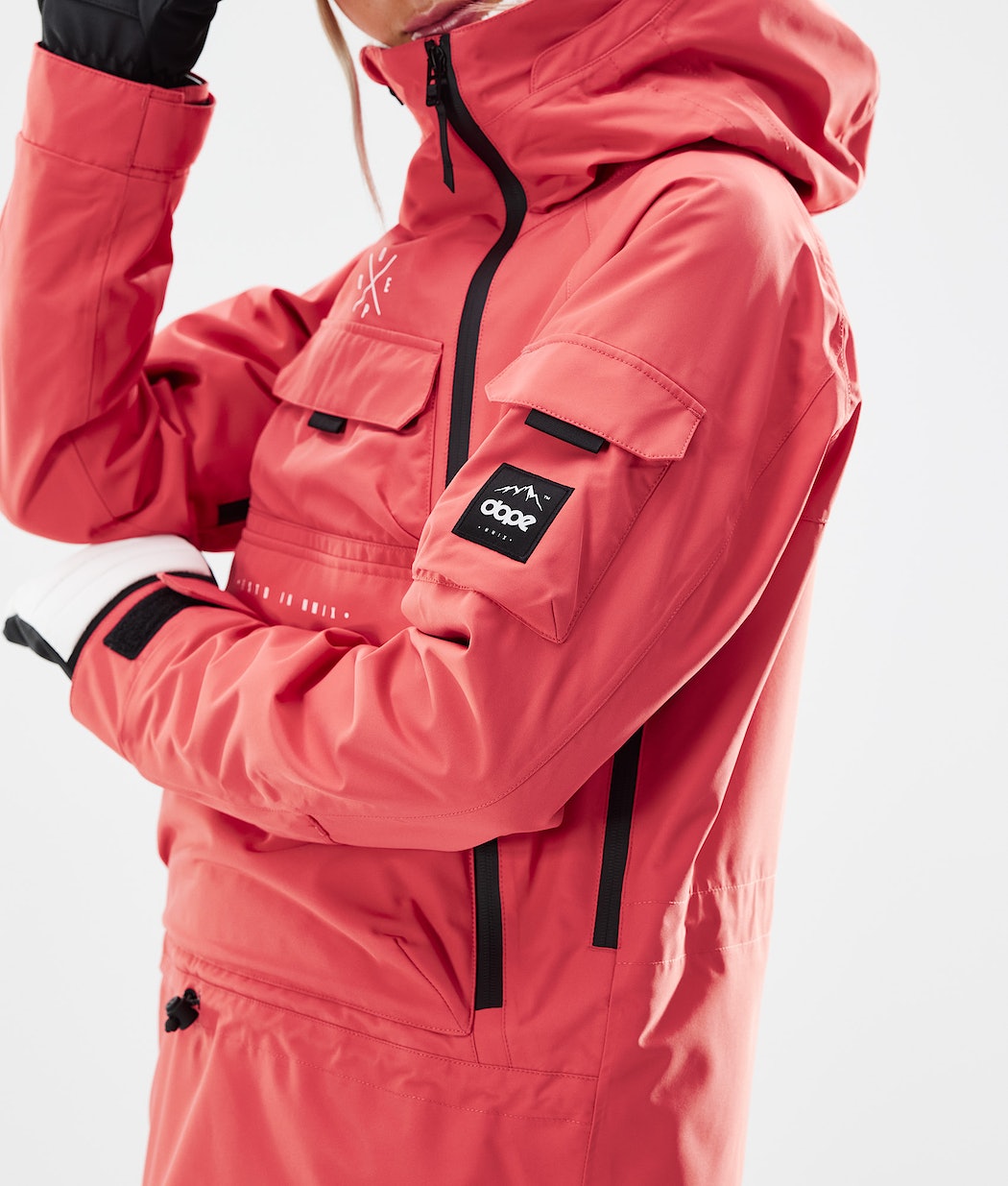 Dope Akin W 2021 Snowboardjacke Damen Koralle | 470-KUCJSA