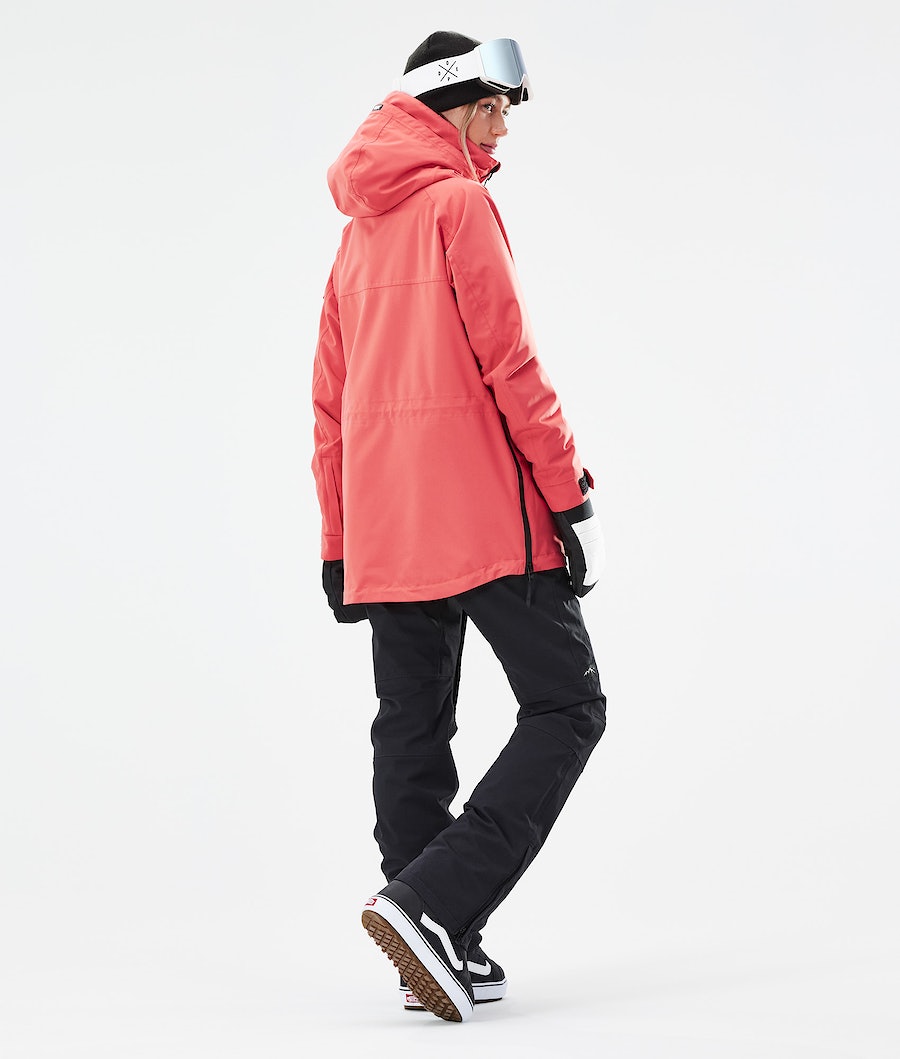 Dope Akin W 2021 Snowboardjacke Damen Koralle | 470-KUCJSA