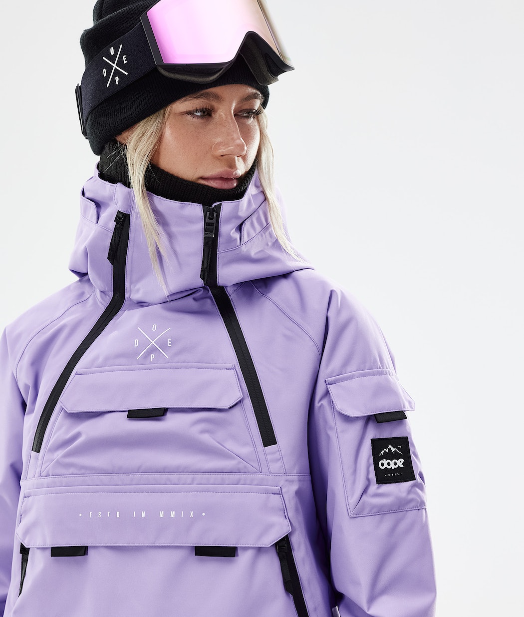 Dope Akin W 2021 Snowboardjacke Damen Lila | 056-QCVYTZ