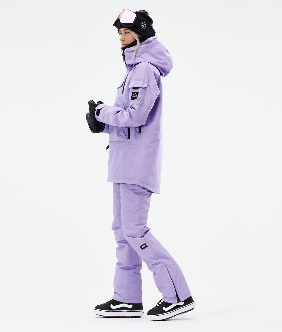 Dope Akin W 2021 Snowboardjacke Damen Lila | 056-QCVYTZ