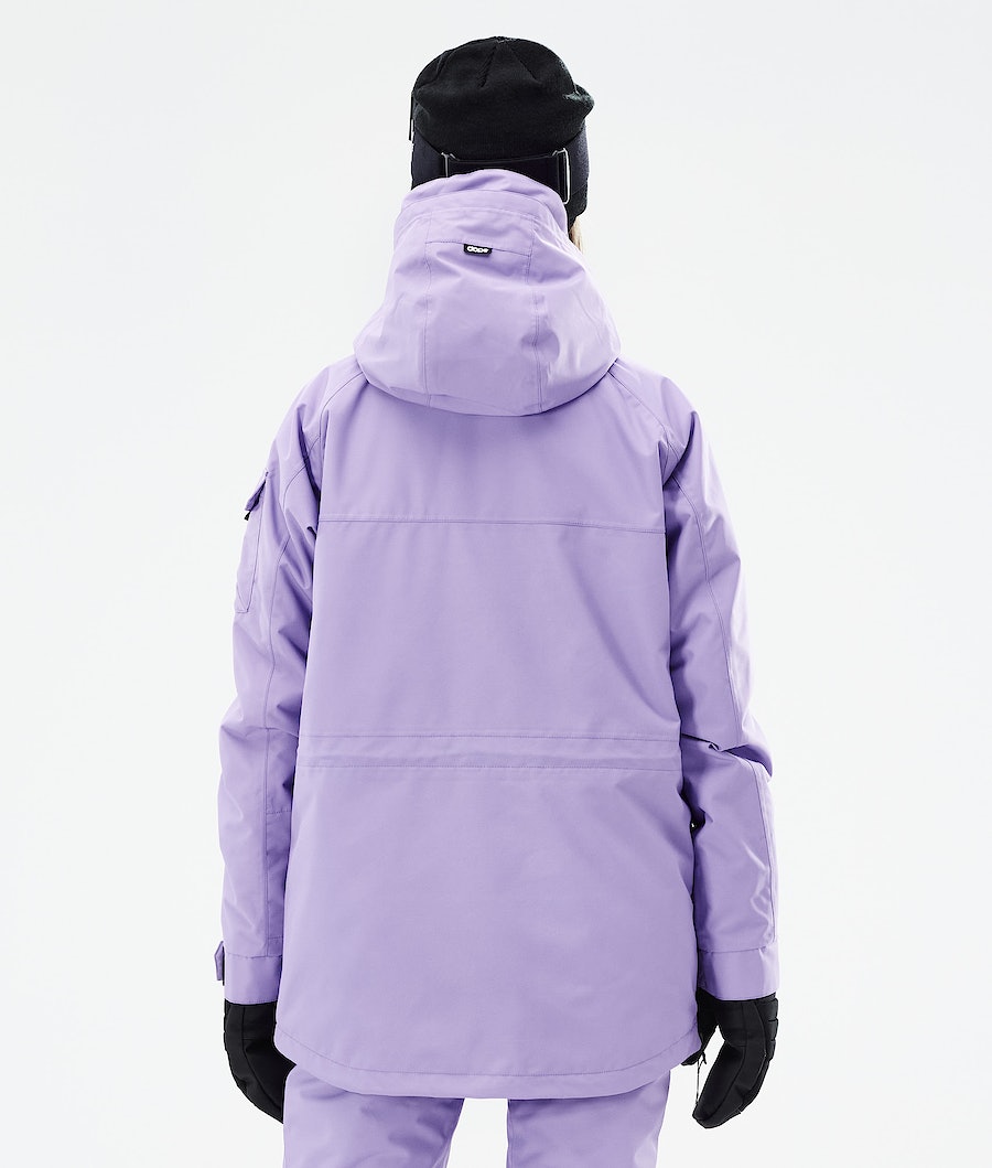 Dope Akin W 2021 Snowboardjacke Damen Lila | 056-QCVYTZ