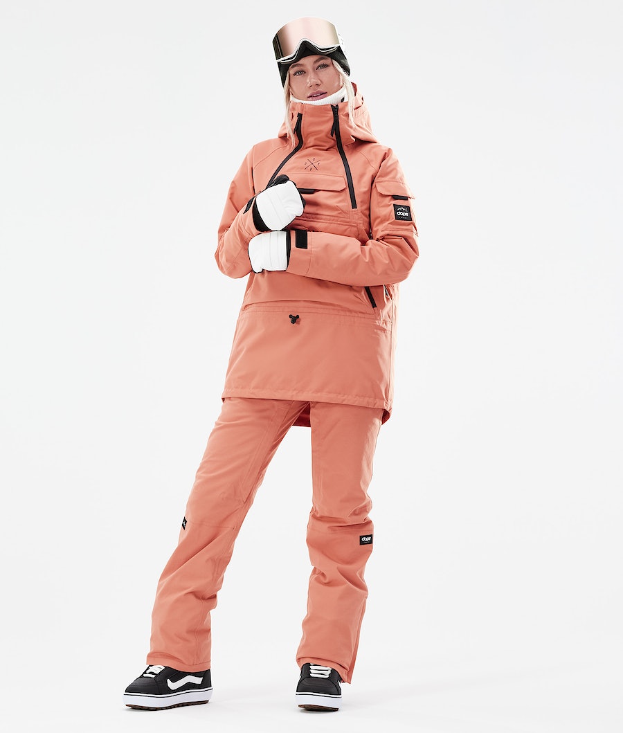 Dope Akin W 2021 Snowboardjacke Damen Orange | 573-AMYSGF