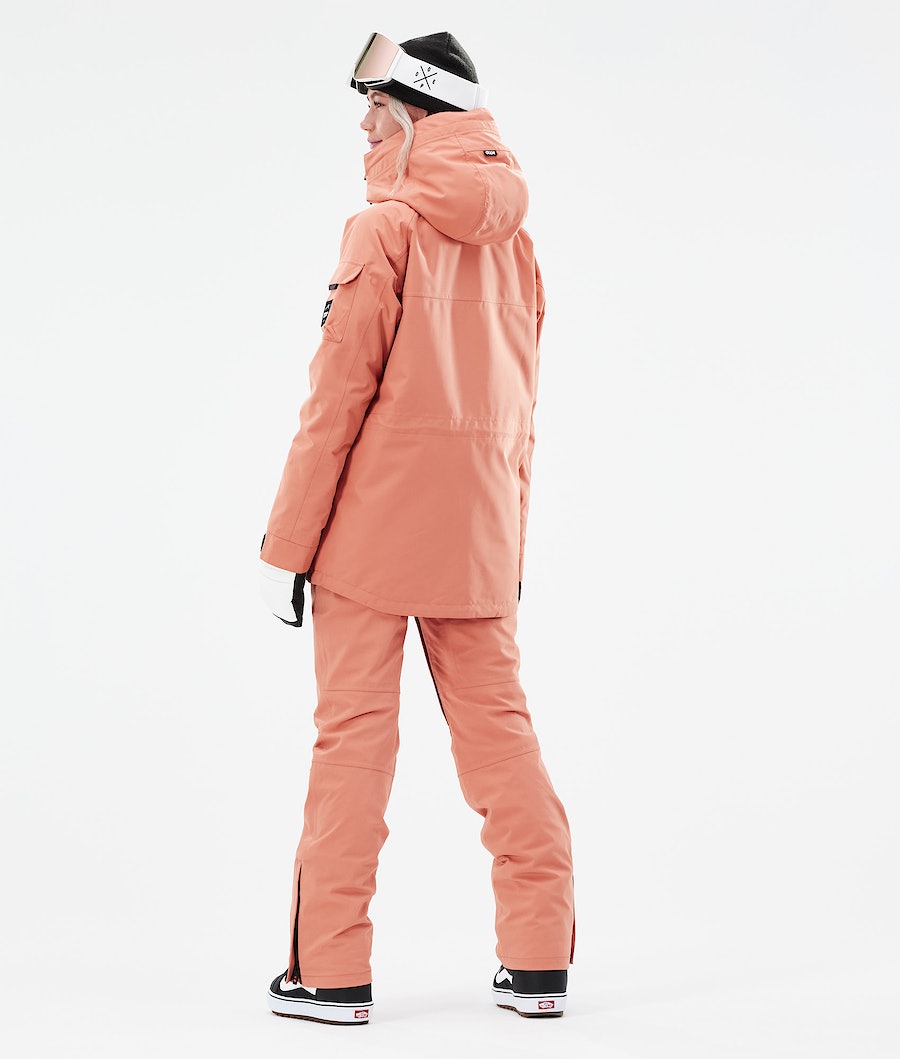 Dope Akin W 2021 Snowboardjacke Damen Orange | 573-AMYSGF