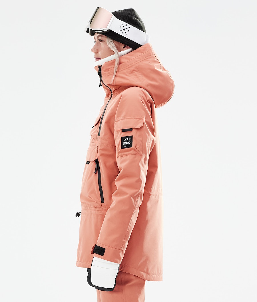 Dope Akin W 2021 Snowboardjacke Damen Orange | 573-AMYSGF