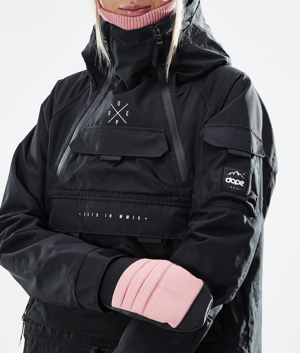 Dope Akin W 2021 Snowboardjacke Damen Schwarz | 825-XGQZVN