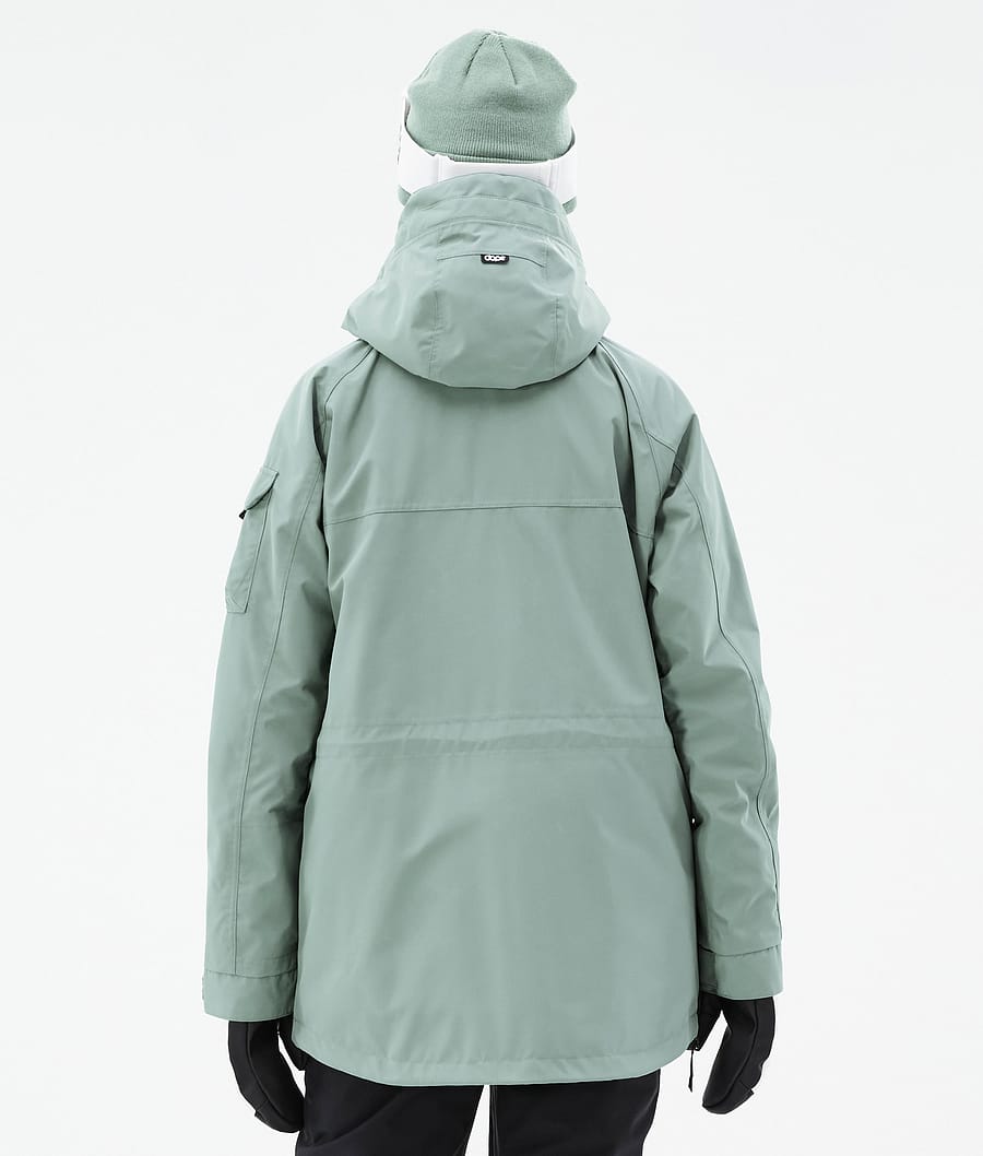 Dope Akin W Snowboardjacke Damen Grün | 574-EDNXAW