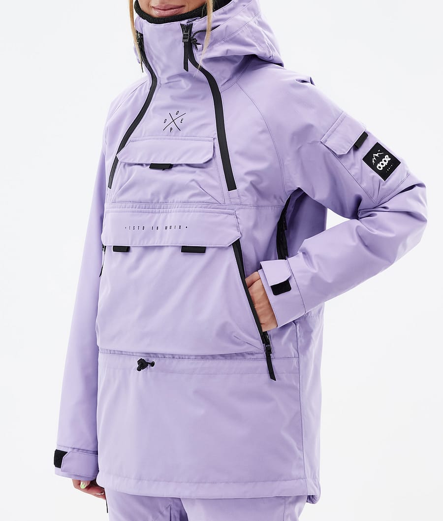 Dope Akin W Snowboardjacke Damen Lila | 036-IJUTEH