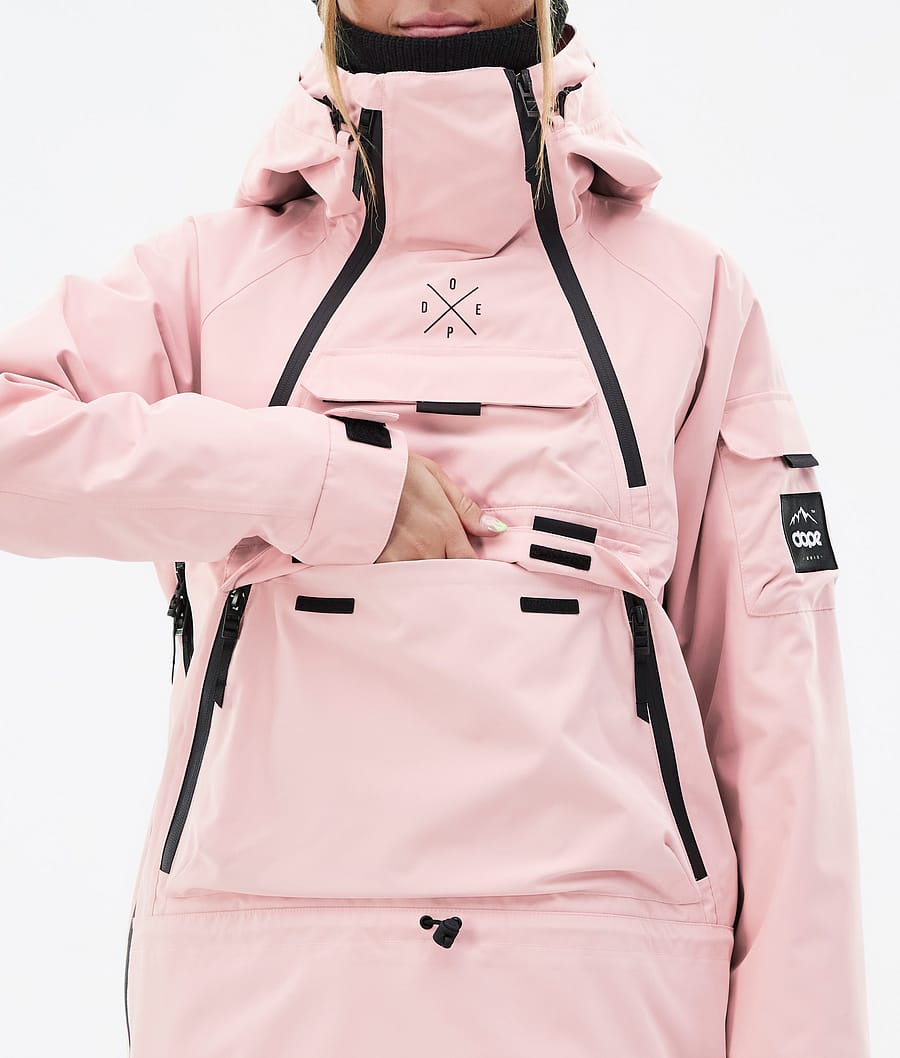 Dope Akin W Snowboardjacke Damen Rosa | 396-WNSRGH