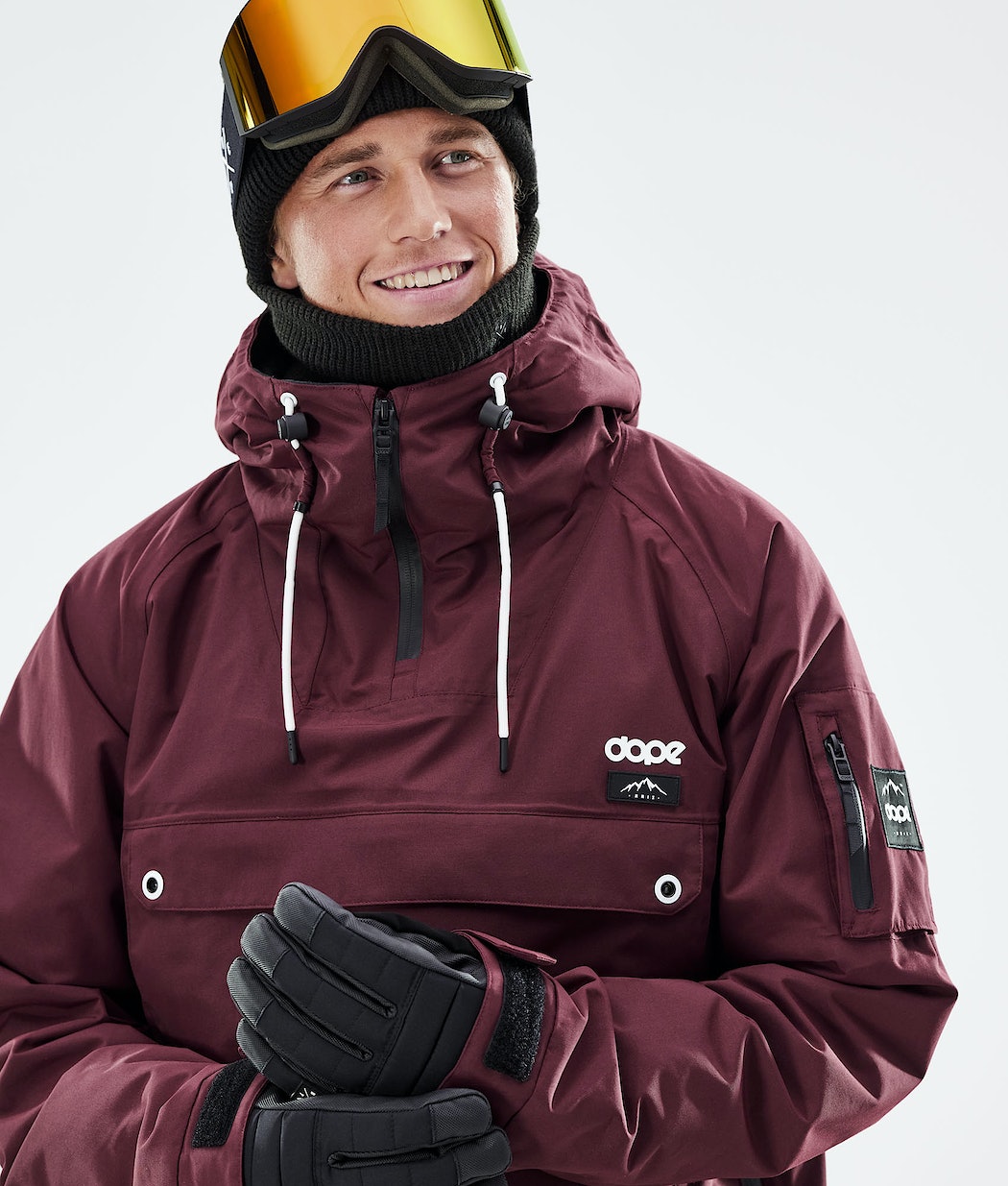 Dope Annok 2021 Snowboardjacke Herren Bordeaux | 375-HYQEAP