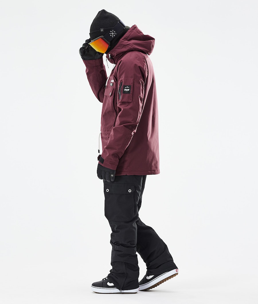 Dope Annok 2021 Snowboardjacke Herren Bordeaux | 375-HYQEAP