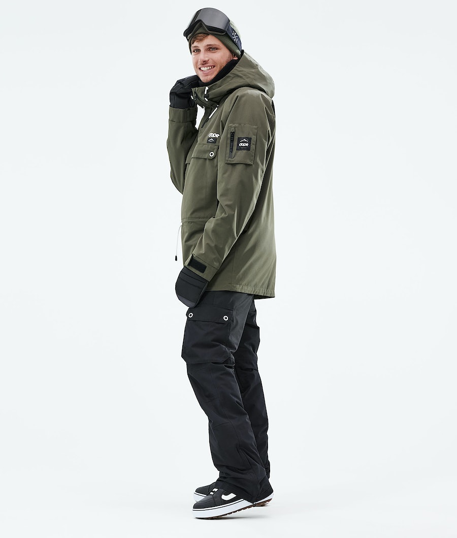 Dope Annok 2021 Snowboardjacke Herren Olivgrün Grün | 852-GBXPRF