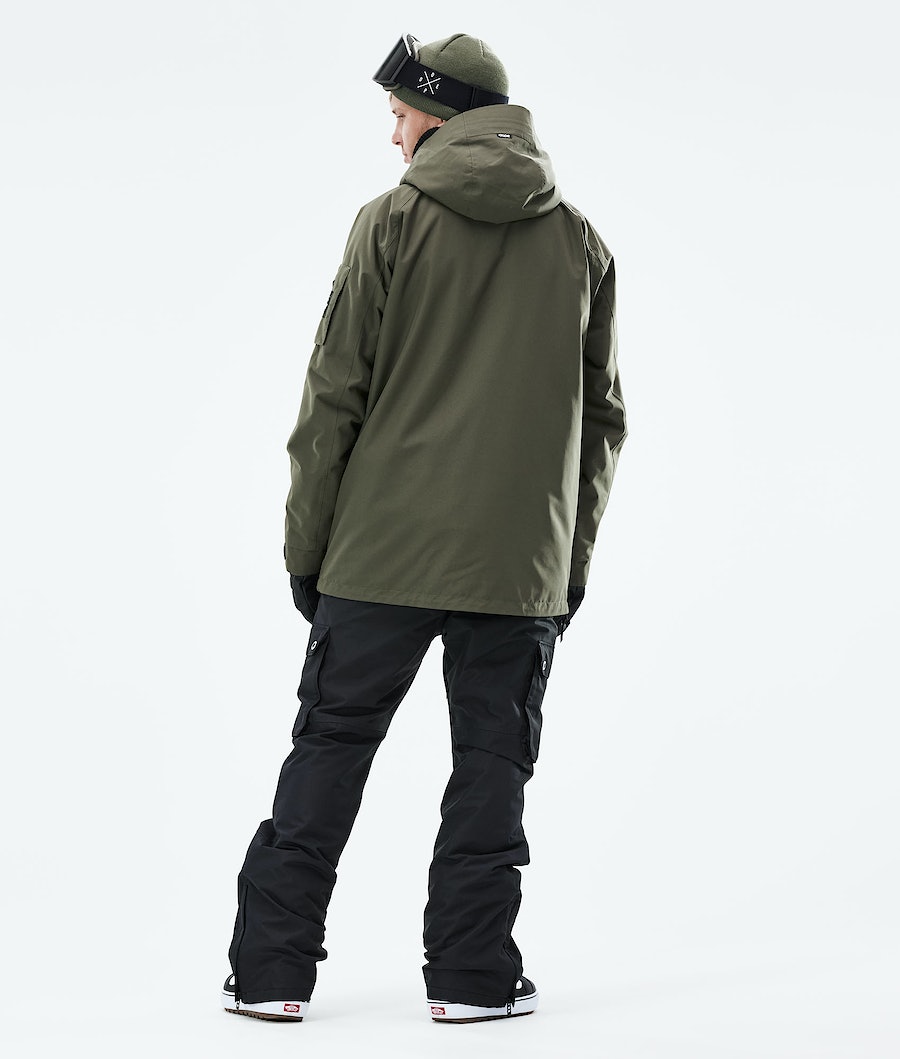 Dope Annok 2021 Snowboardjacke Herren Olivgrün Grün | 852-GBXPRF