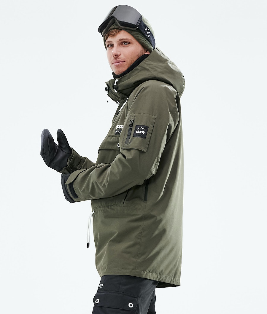 Dope Annok 2021 Snowboardjacke Herren Olivgrün Grün | 852-GBXPRF