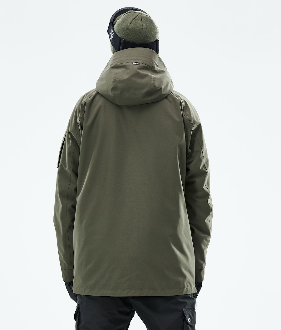 Dope Annok 2021 Snowboardjacke Herren Olivgrün Grün | 852-GBXPRF