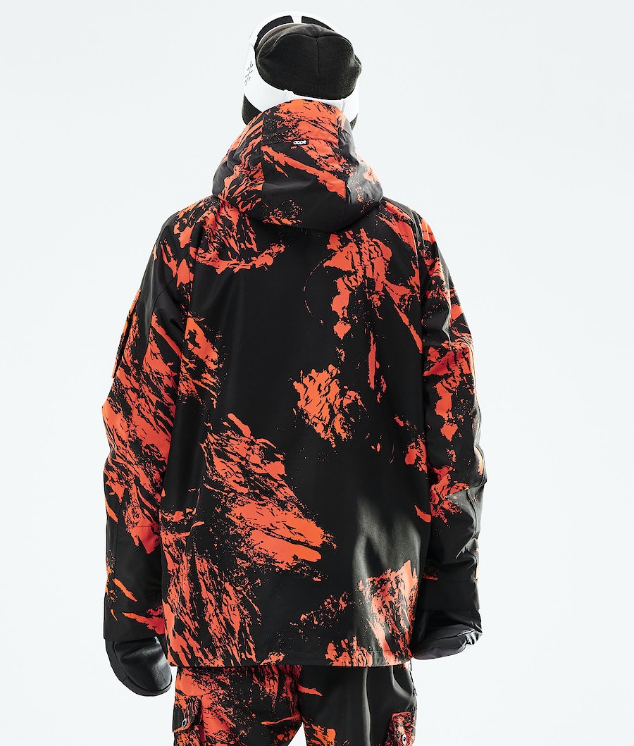 Dope Annok 2021 Snowboardjacke Herren Orange | 271-AJUTHQ