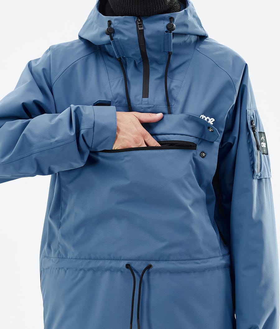 Dope Annok Snowboardjacke Herren Blau Grau | 810-MZVUKR