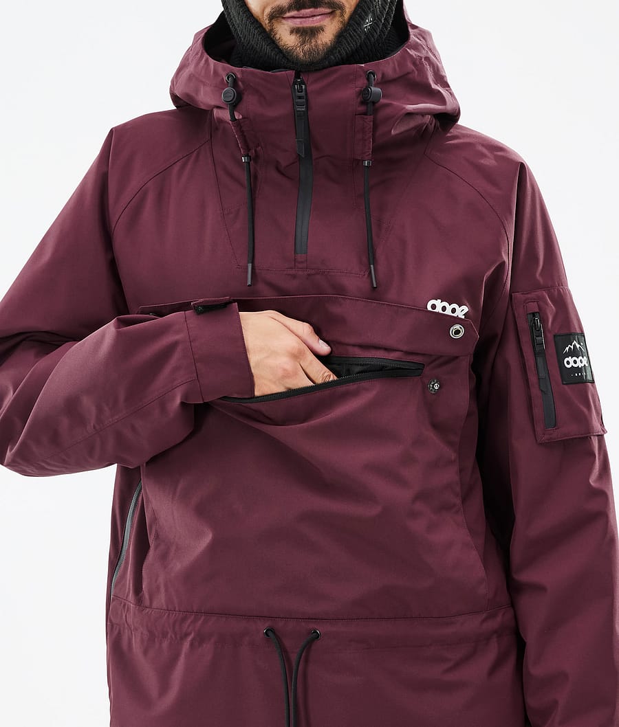 Dope Annok Snowboardjacke Herren Bordeaux | 354-QNZUEM