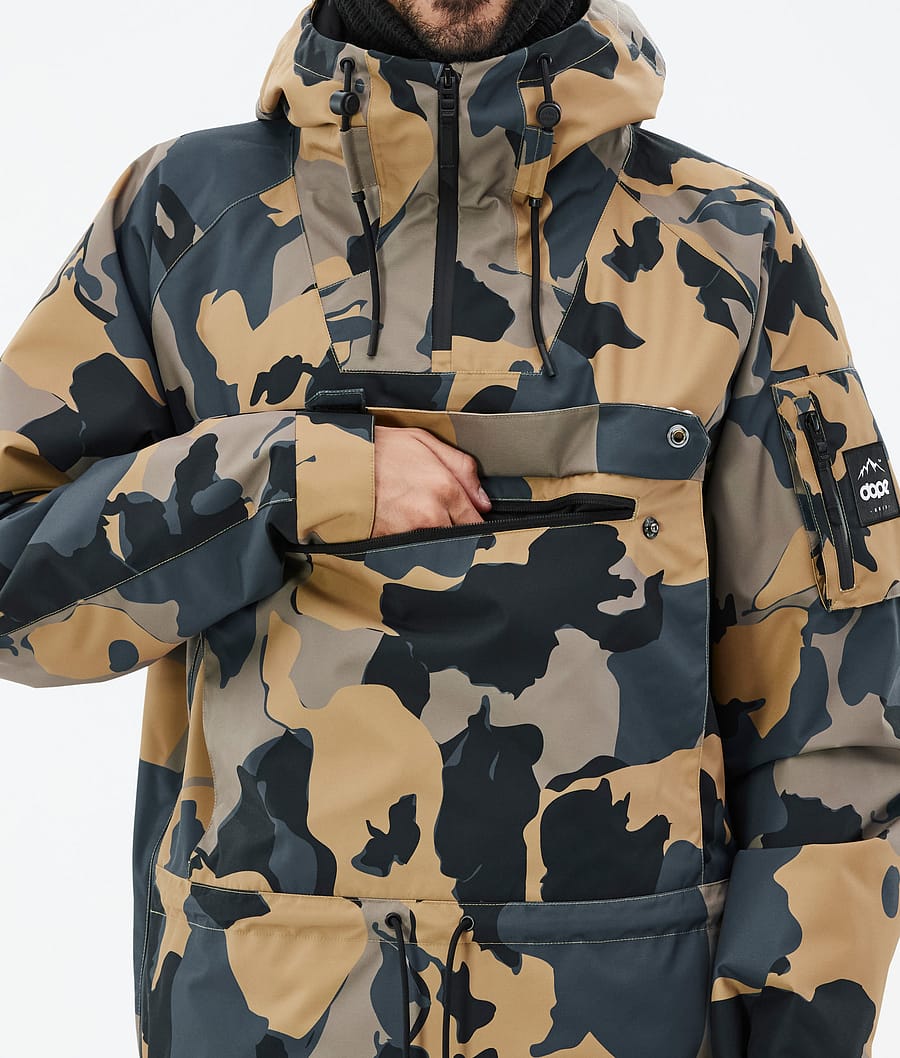 Dope Annok Snowboardjacke Herren Camouflage | 906-VNHGWJ