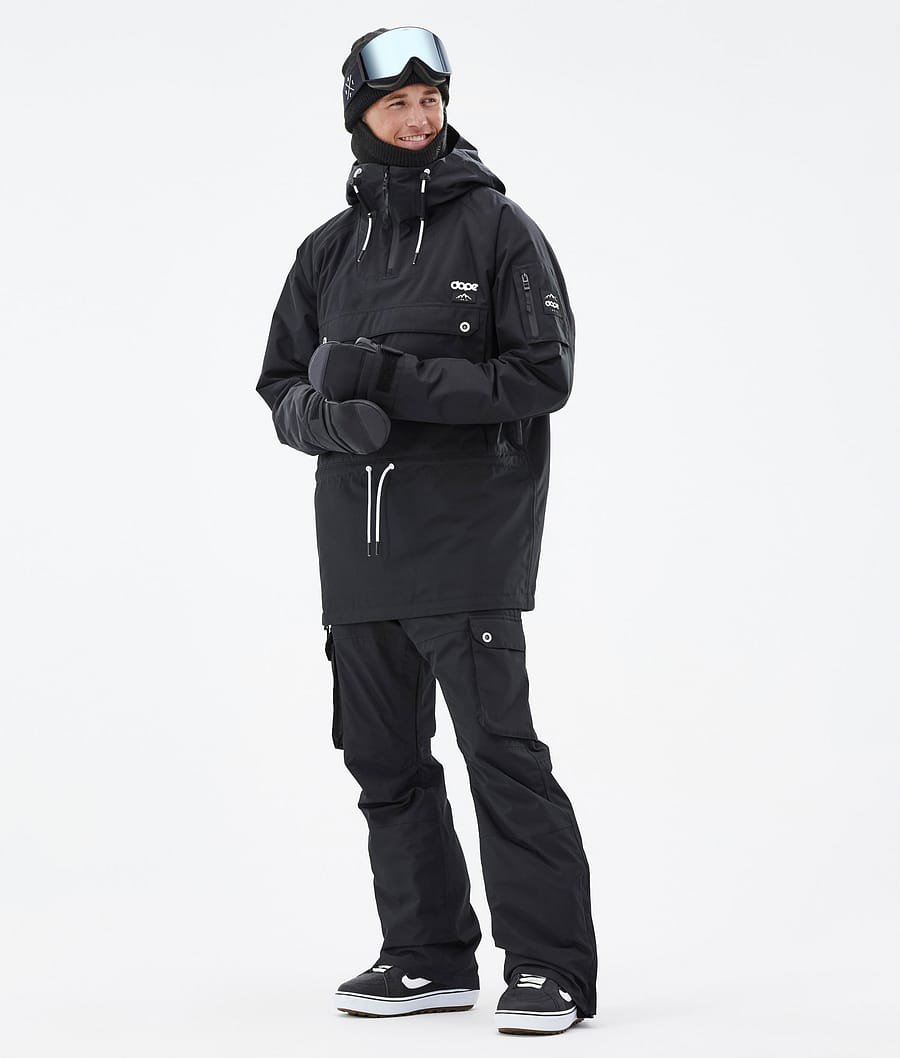 Dope Annok Snowboardjacke Herren Schwarz | 563-QGKARE