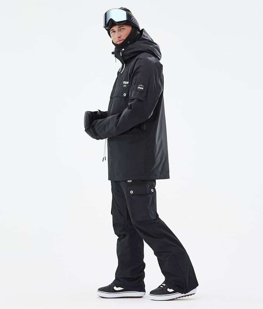 Dope Annok Snowboardjacke Herren Schwarz | 563-QGKARE