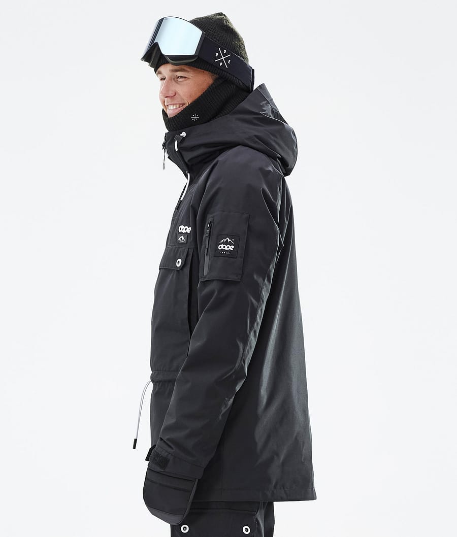 Dope Annok Snowboardjacke Herren Schwarz | 563-QGKARE