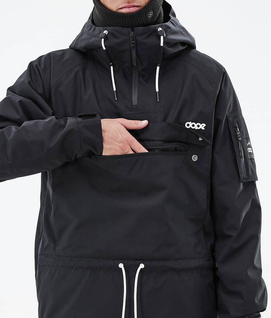 Dope Annok Snowboardjacke Herren Schwarz | 563-QGKARE