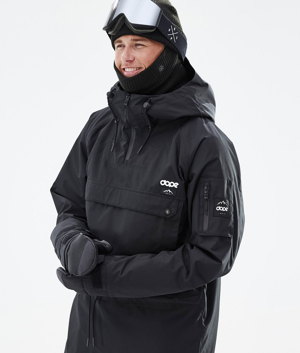 Dope Annok Snowboardjacke Herren Schwarz | 740-DBROZS