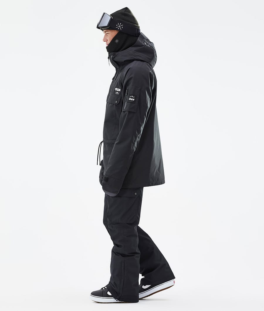 Dope Annok Snowboardjacke Herren Schwarz | 740-DBROZS