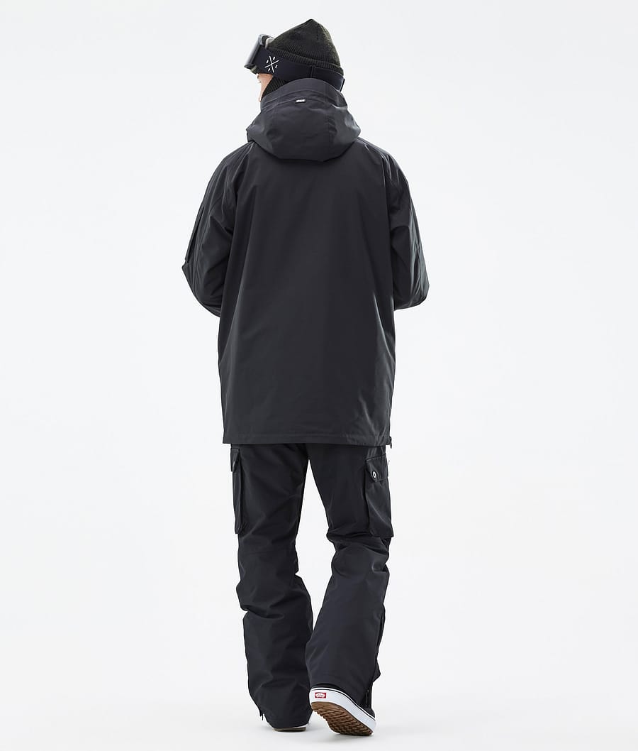 Dope Annok Snowboardjacke Herren Schwarz | 740-DBROZS