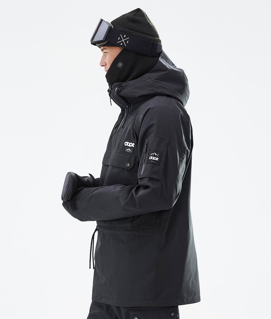 Dope Annok Snowboardjacke Herren Schwarz | 740-DBROZS