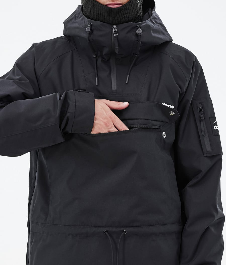 Dope Annok Snowboardjacke Herren Schwarz | 740-DBROZS