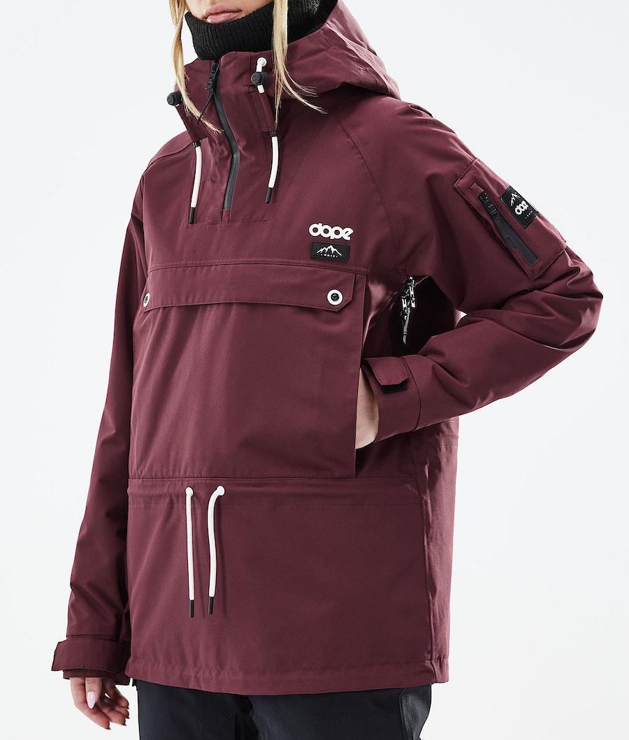 Dope Annok W 2021 Snowboardjacke Damen Bordeaux | 125-ZQINYT